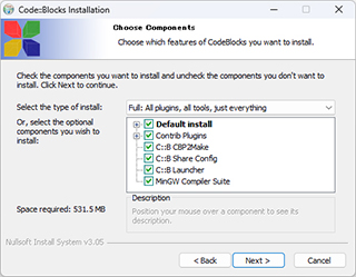 Code::Blocks Windows CLI Tutorial Install 003
