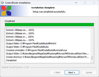 Code::Blocks Windows CLI Tutorial Install 007