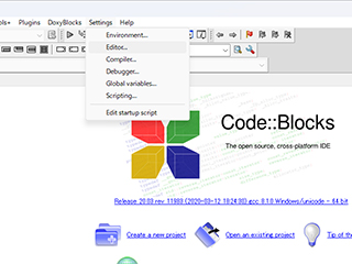 Code::Blocks Windows CLI Tutorial Setting 001