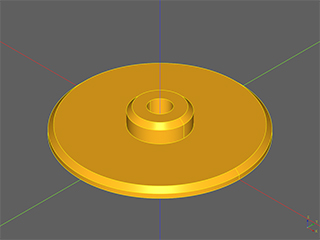 CadQuery Example Shaft Stand 001