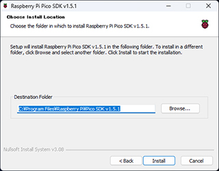 Pico SDK v1.5 Pico Setup Windows Install 02