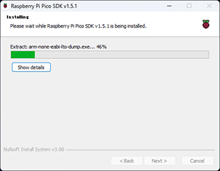 Pico SDK v1.5 Pico Setup Windows Install 03