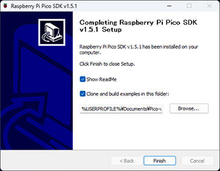 Pico SDK v1.5 Pico Setup Windows Install 04