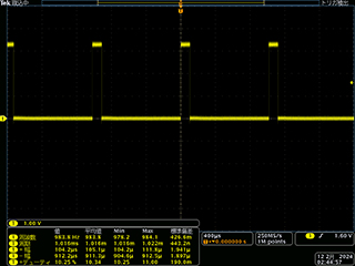 SAMD21 Interrupter GPIO Waveform 01